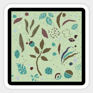 Floral pattern Sticker